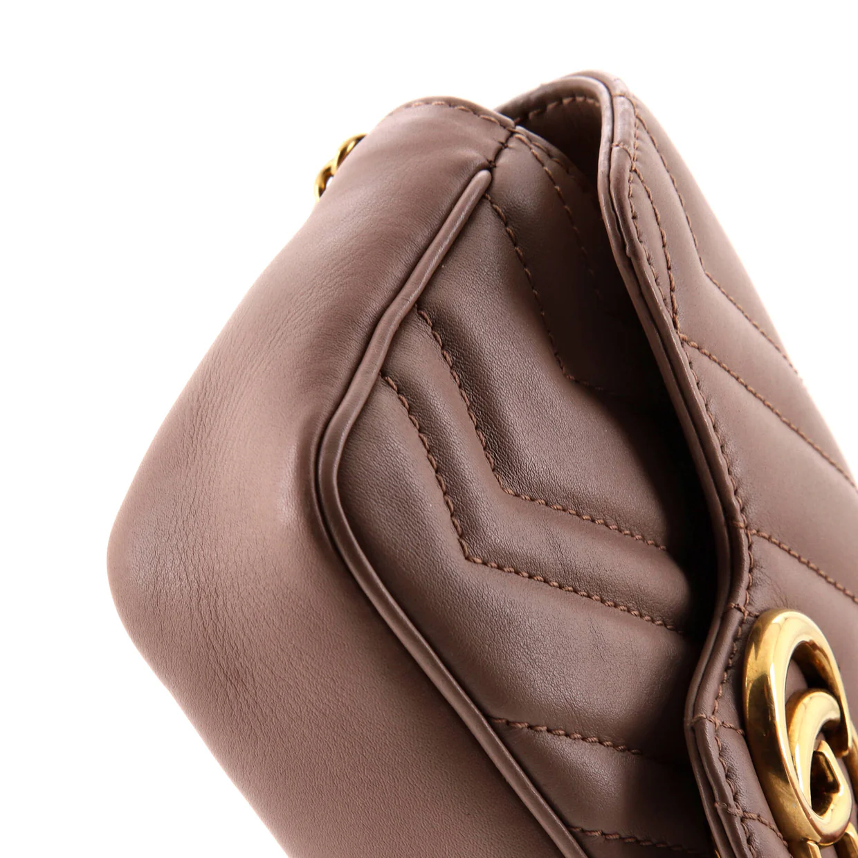 GG Marmont Flap Bag Matelasse Leather Super Mini - Deep Luxury