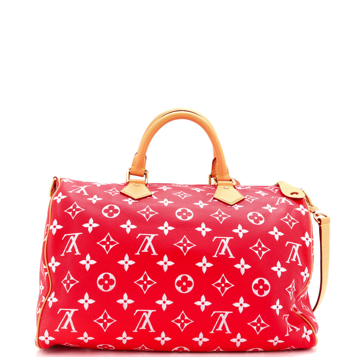 Speedy P9 Bandouliere Bag Monogram Leather 40 - Deep Luxury