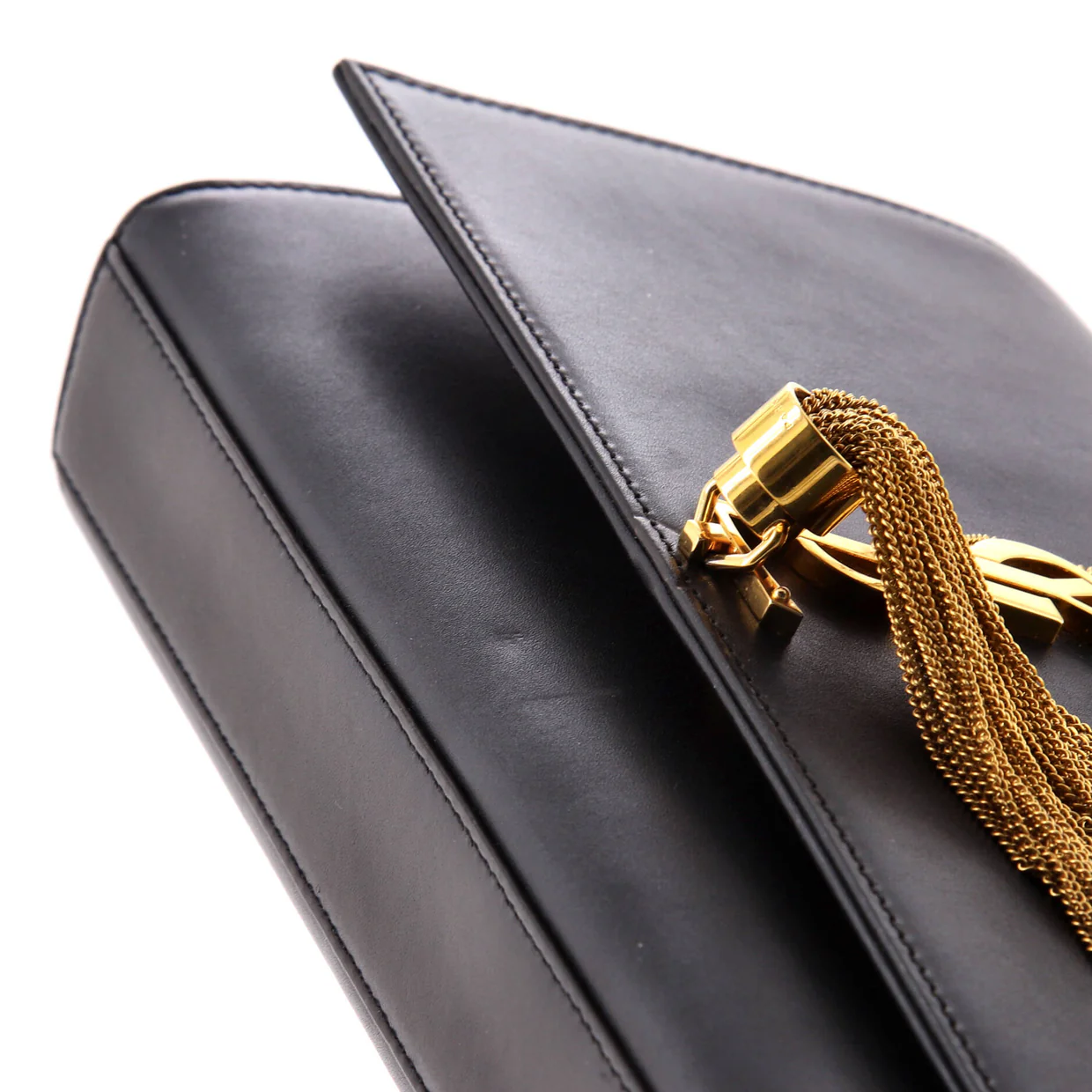 Classic Monogram Tassel Crossbody Bag Leather Medium - Deep Luxury