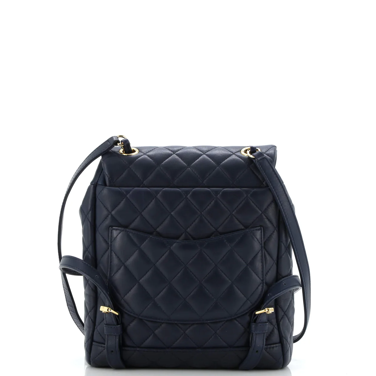 Urban Spirit Backpack Quilted Leather Small - Deep Luxury