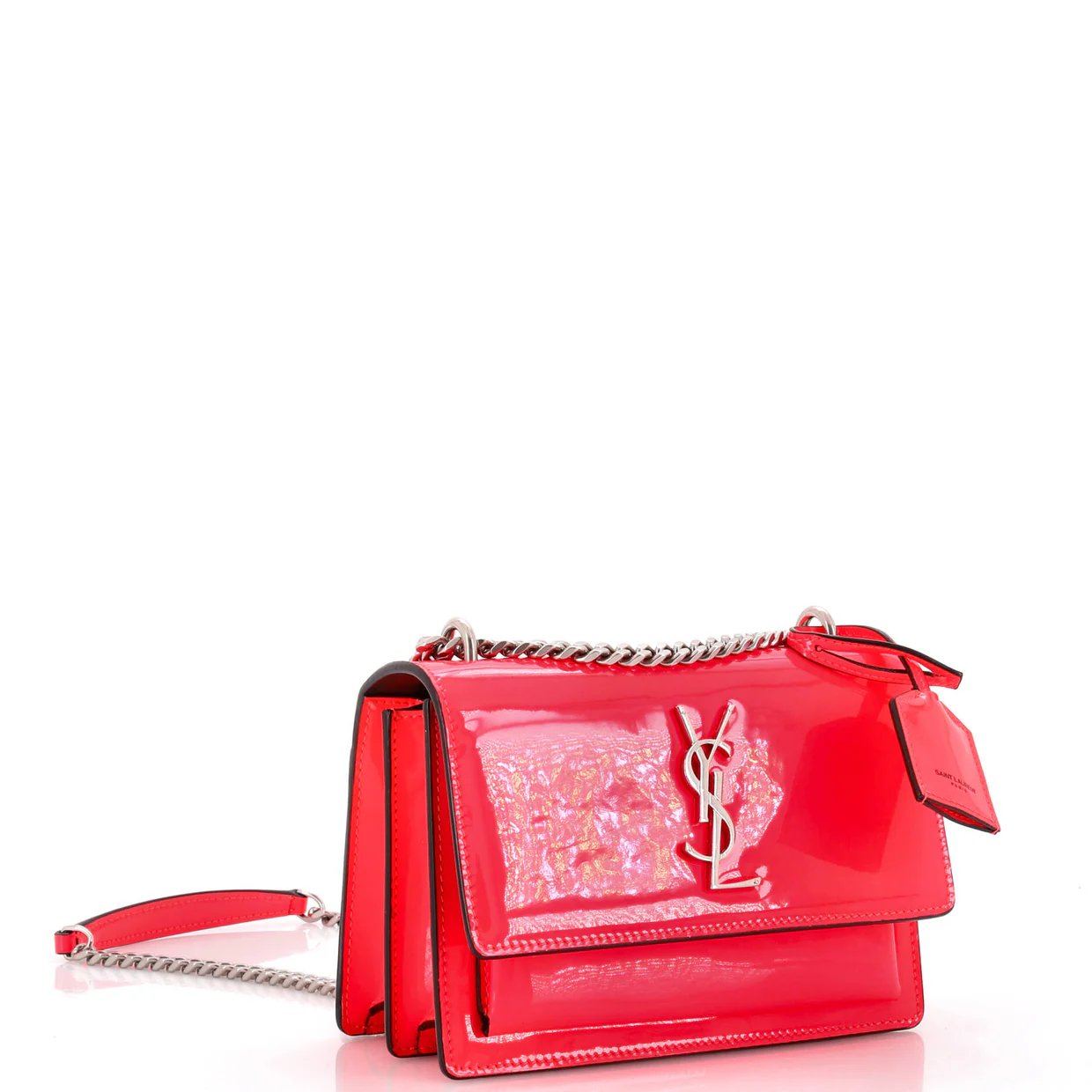 Sunset Crossbody Bag Patent Small - Deep Luxury