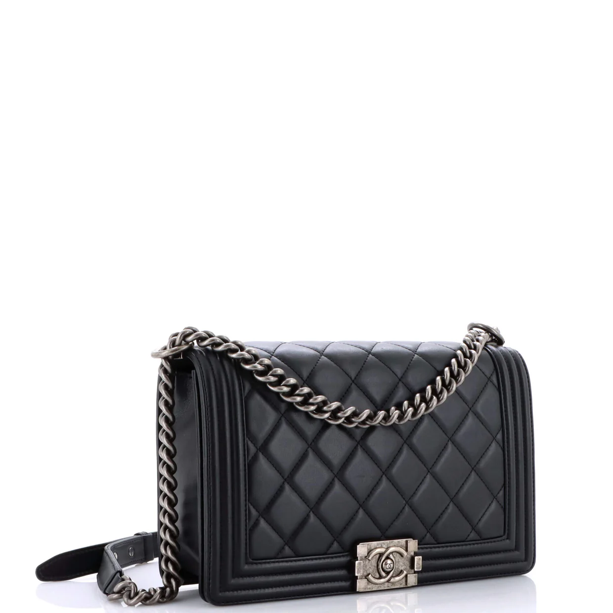 Boy Flap Bag Quilted Lambskin Old Medium - Deep Luxury