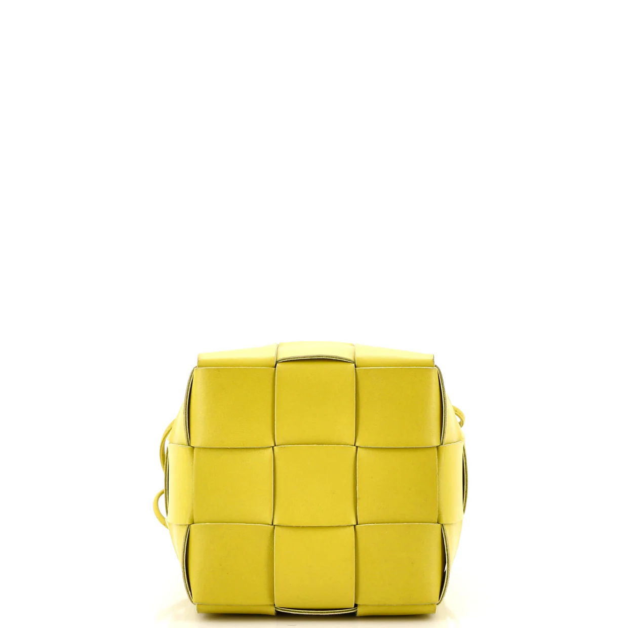 Cassette Bucket Bag Maxi Intrecciato Leather Small - Deep Luxury