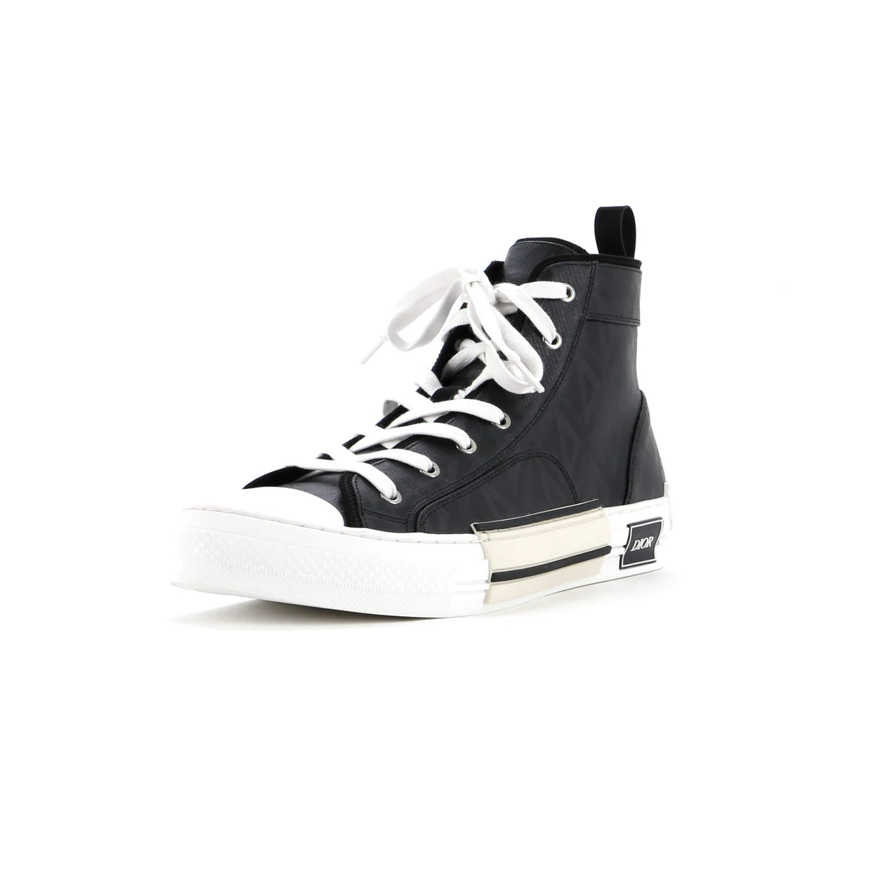 Men's B23 High-Top Sneakers CD Diamond Coated Canvas - Deep Luxury
