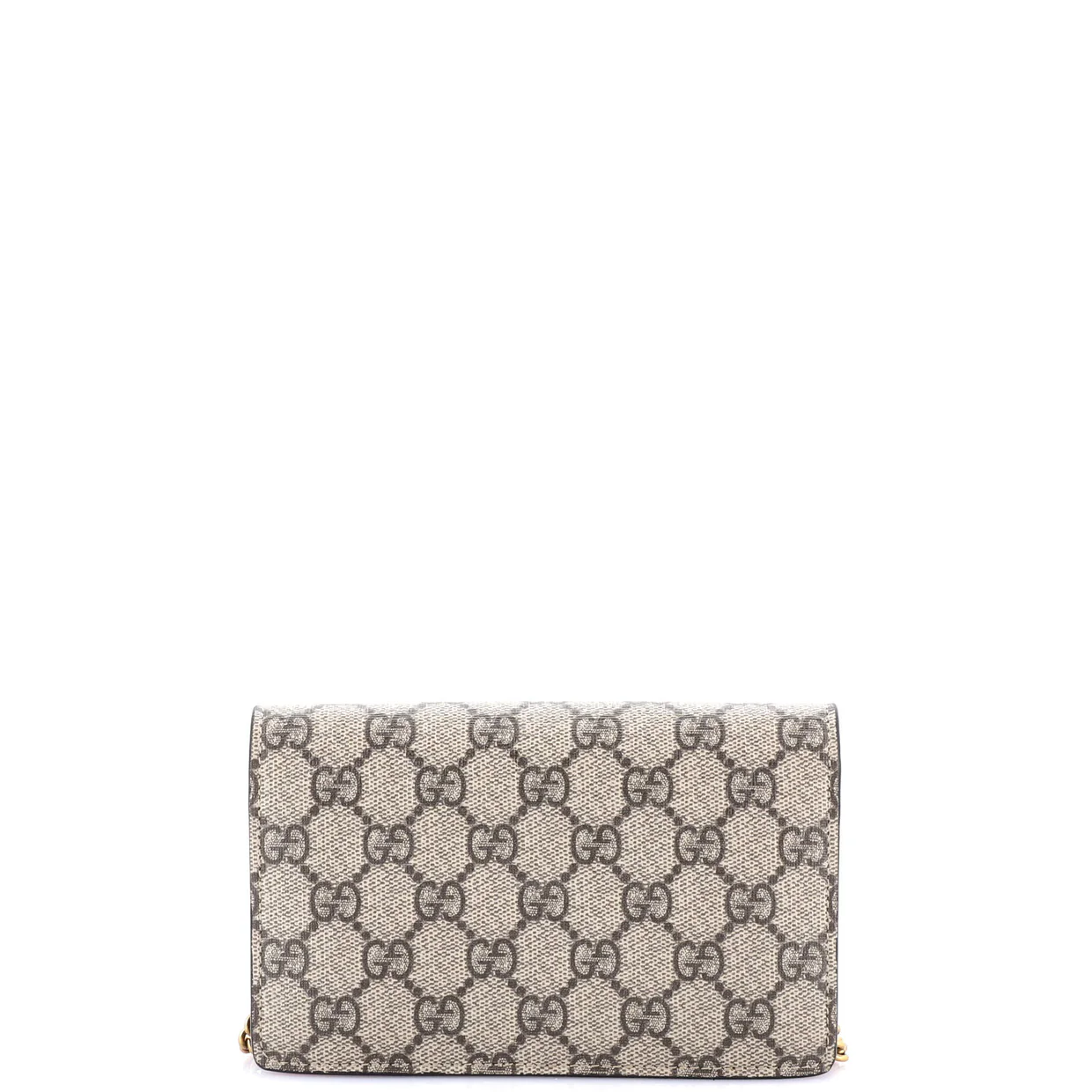 Cherries Wallet on Chain GG Coated Canvas Mini - Deep Luxury