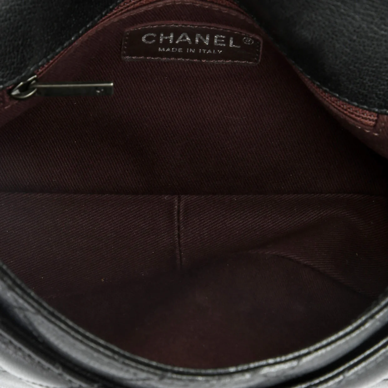 Double Carry Chain Waist Bag Quilted Goatskin Small - Deep Luxury