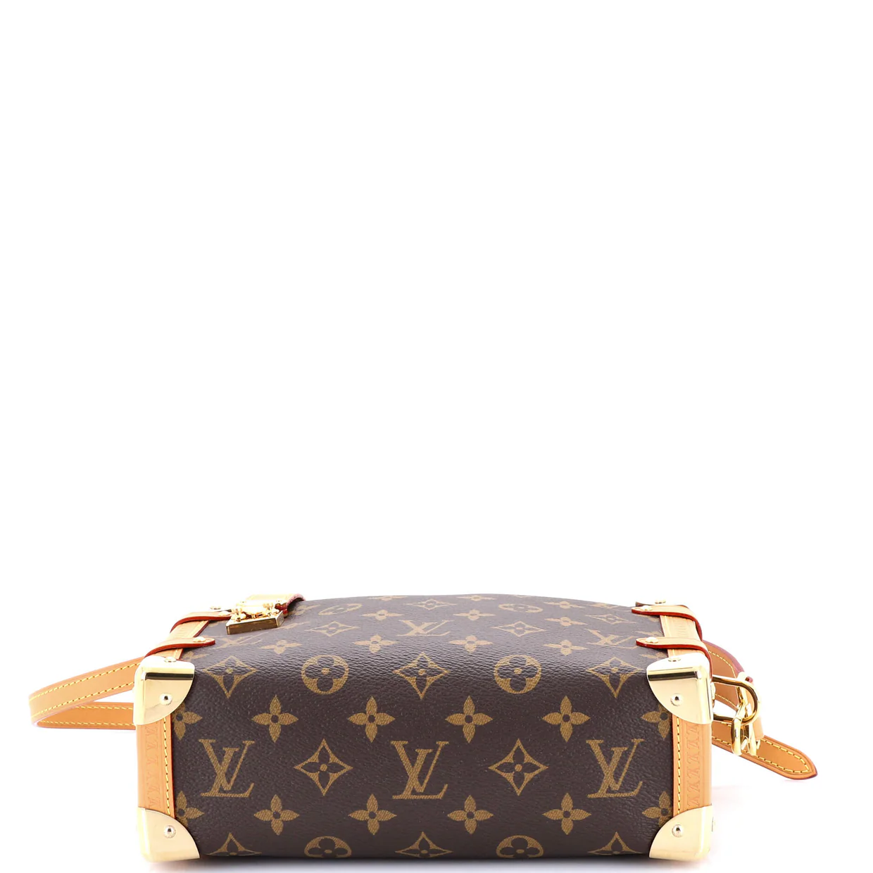 Side Trunk Handbag Monogram Canvas MM - Deep Luxury