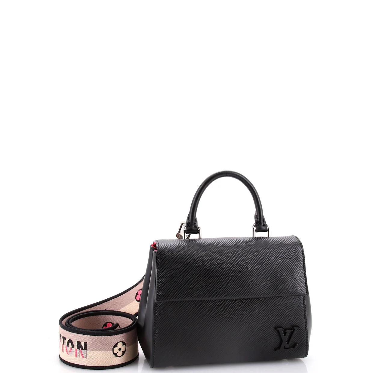 Cluny Top Handle Bag Epi Leather Mini - Deep Luxury