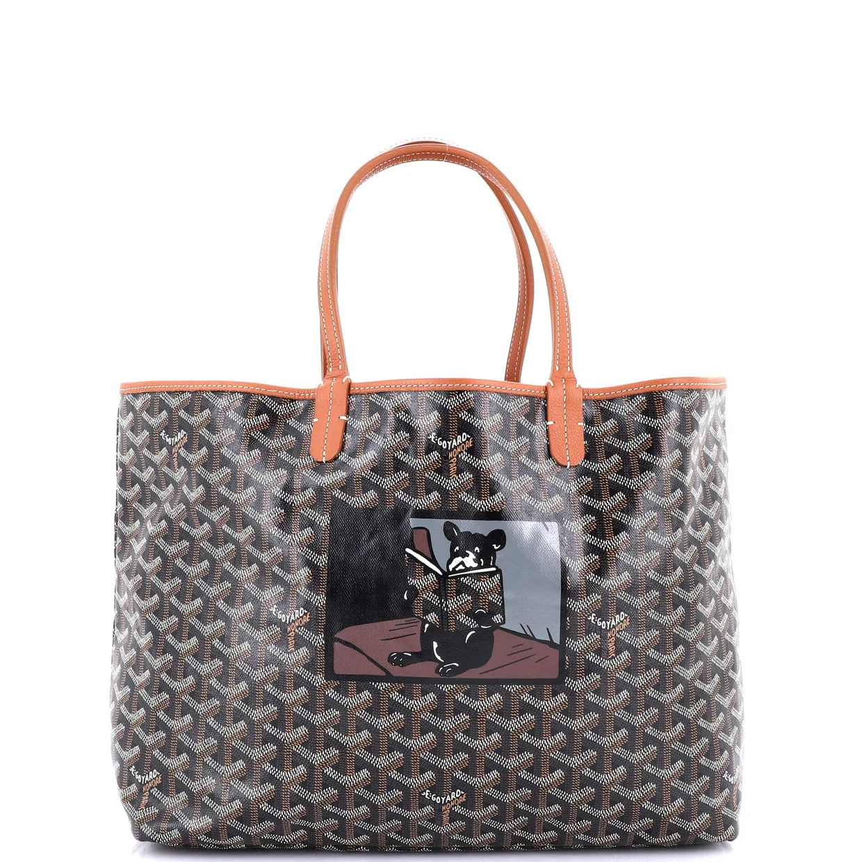 Saint Louis Tote Printed Coated Canvas PM - Deep Luxury