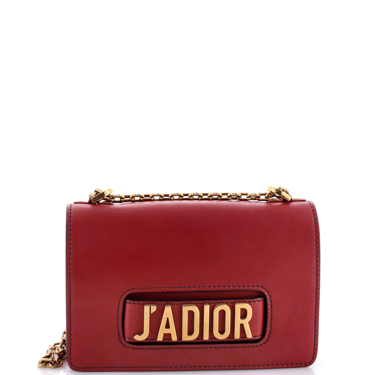 J'Adior Flap Bag Leather Medium - Deep Luxury