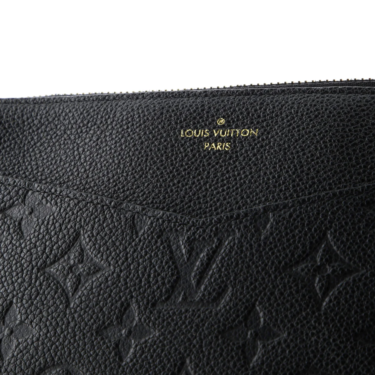 Pochette Melanie Monogram Empreinte Leather MM - Deep Luxury