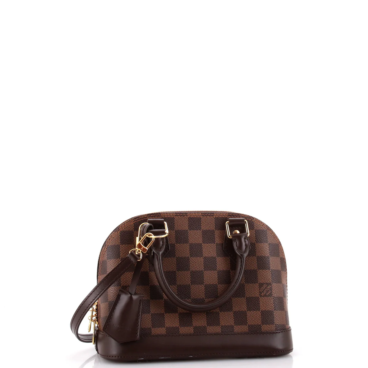 Alma Handbag Damier BB - Deep Luxury