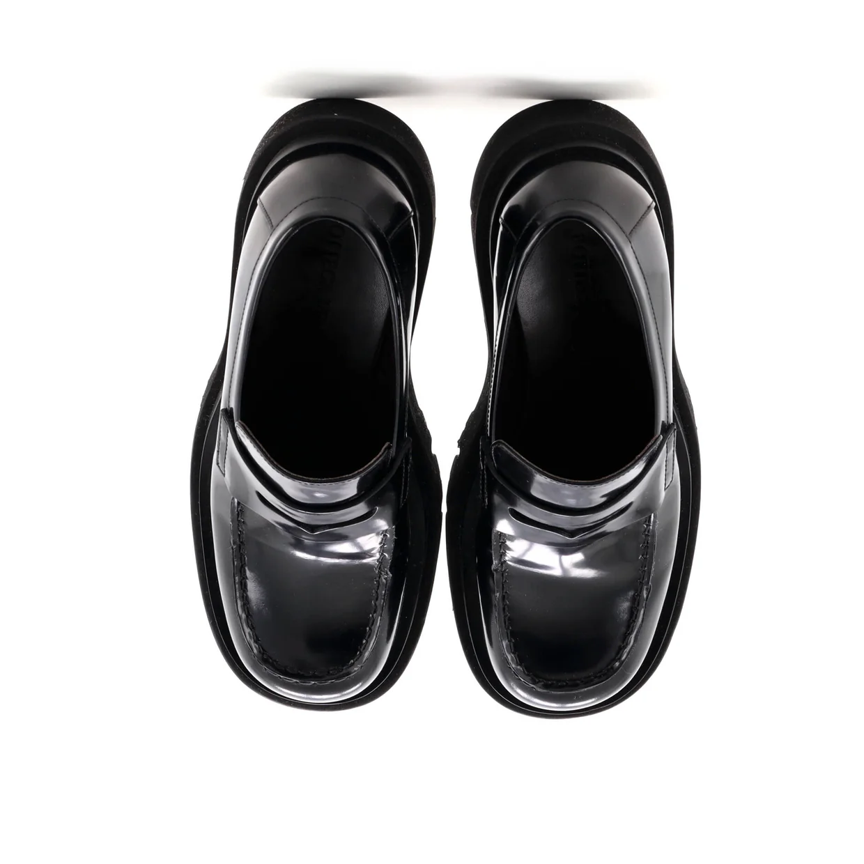 Women's Monsieur Platform Loafers Patent - Deep Luxury
