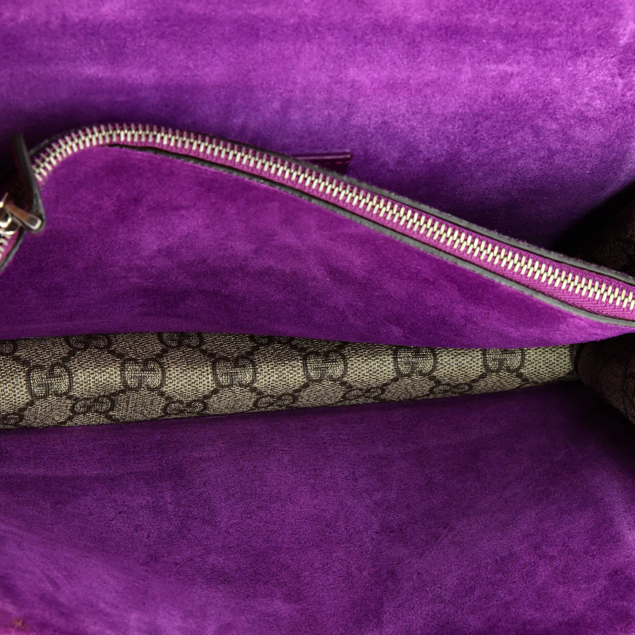 Dionysus Bag Embroidered GG Coated Canvas Small - Deep Luxury