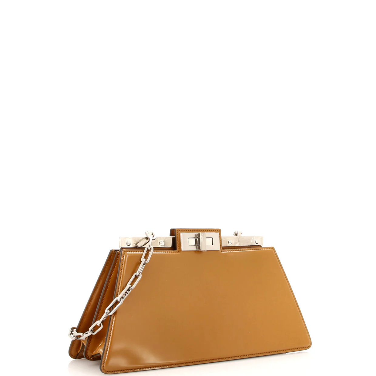 Peekaboo Cut Bag Leather Medium - Deep Luxury