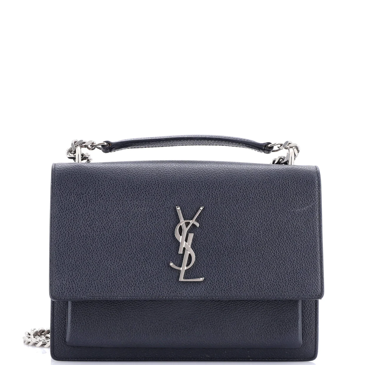 Sunset Crossbody Bag Leather Medium - Deep Luxury