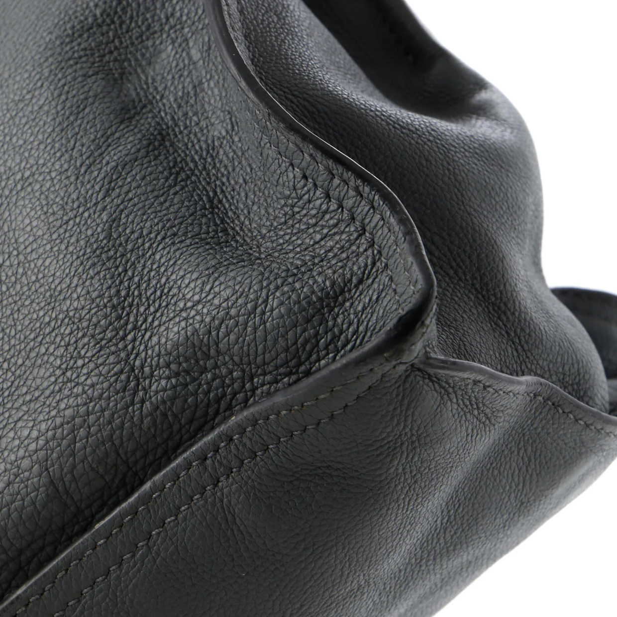 Etiquette Tote Glace Calf Medium - Deep Luxury