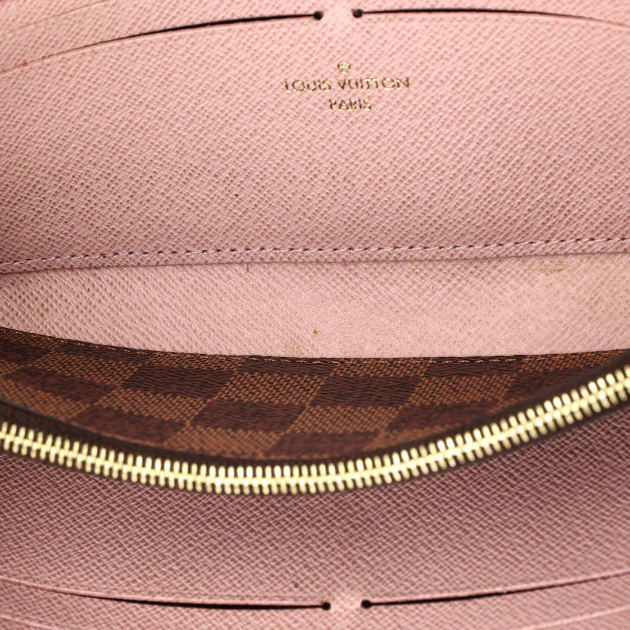 Clemence Wallet Damier - Deep Luxury