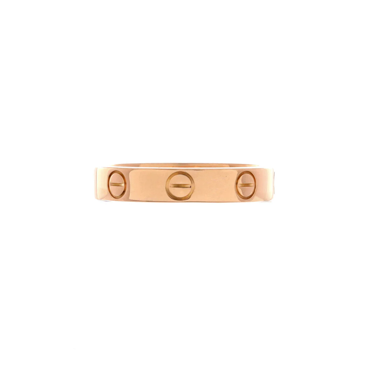 Love Wedding Band Ring 18K Rose Gold - Deep Luxury