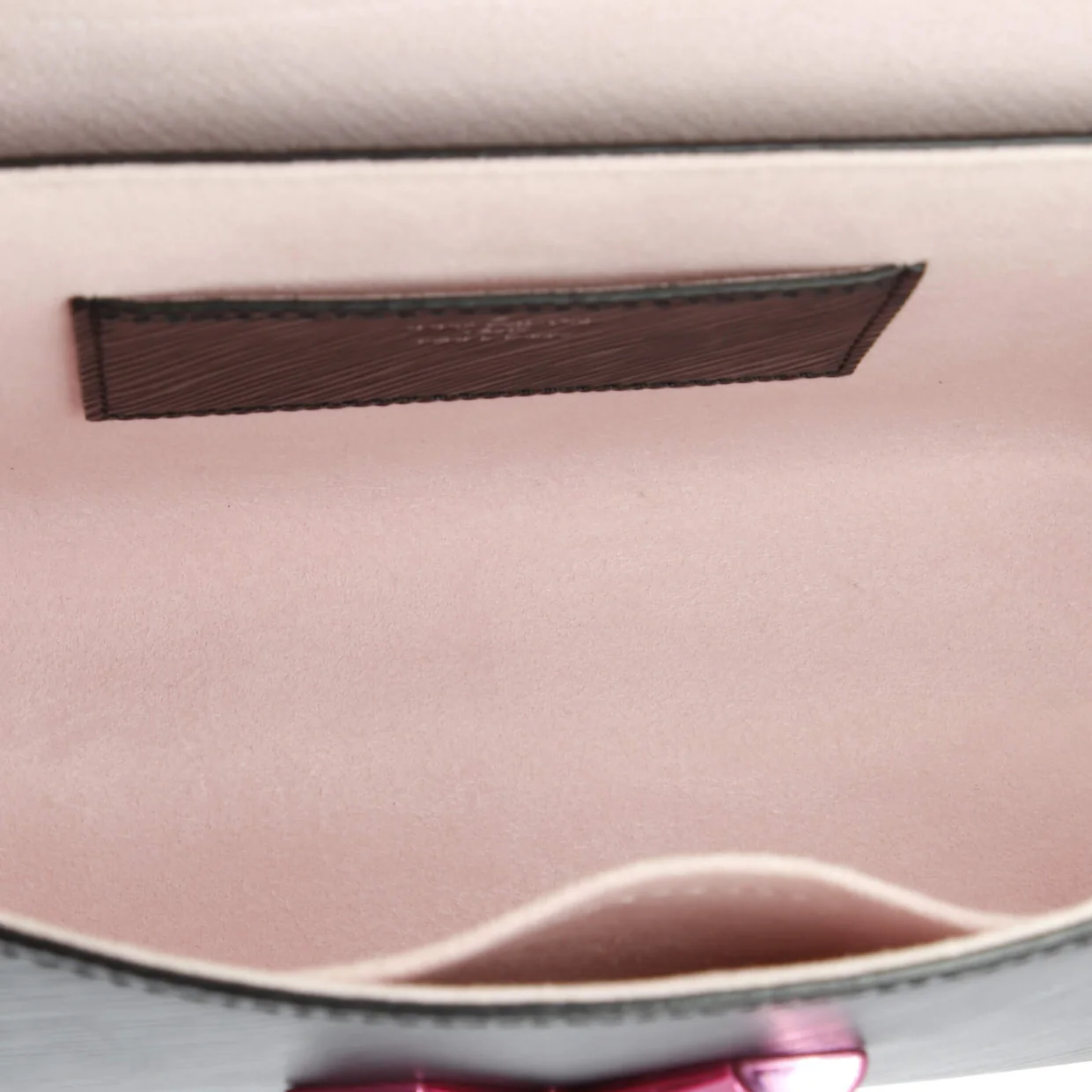 Twist Strap Top Handle Bag Epi Leather MM - Deep Luxury