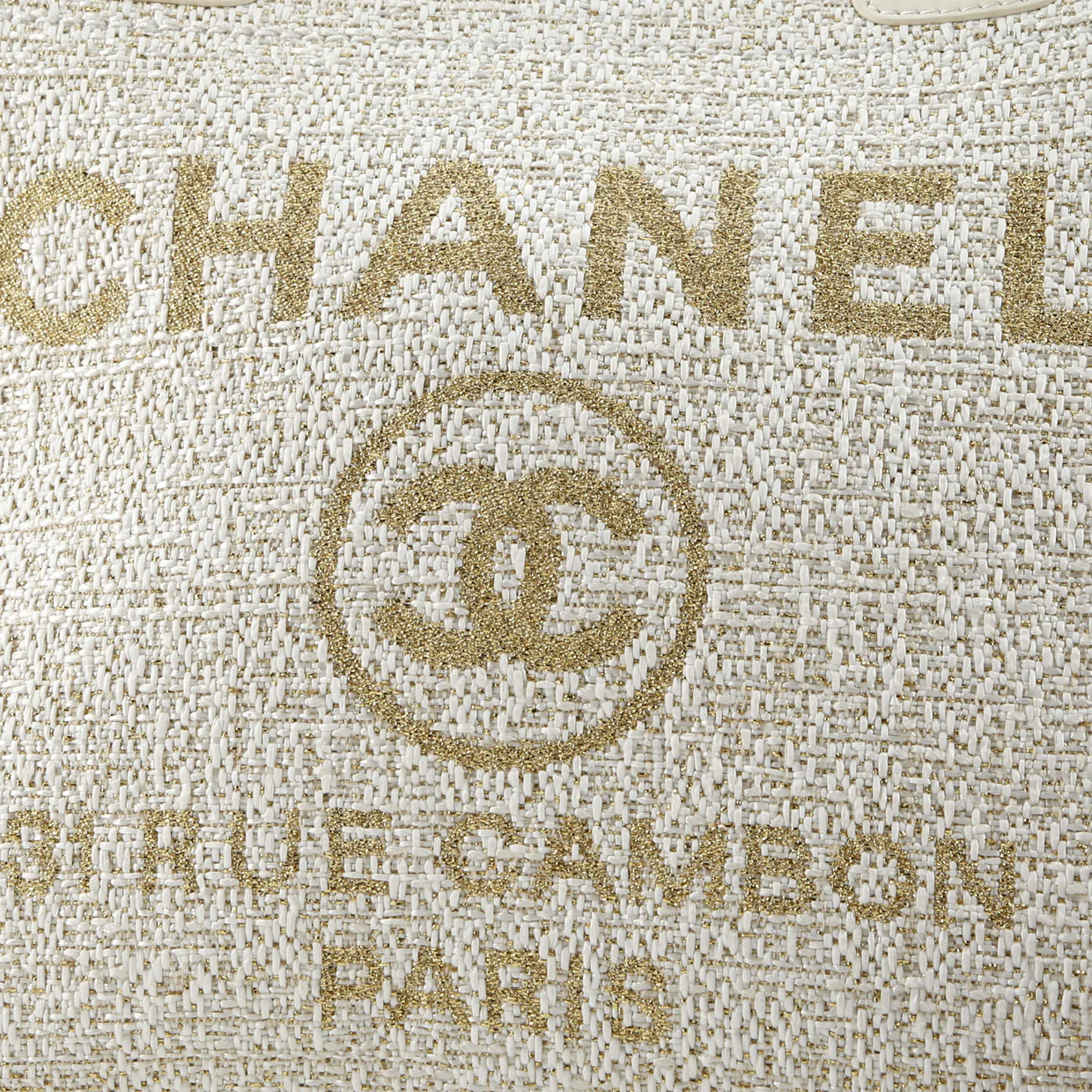 North South Deauville Tote Raffia with Glitter Detail Small - Deep Luxury