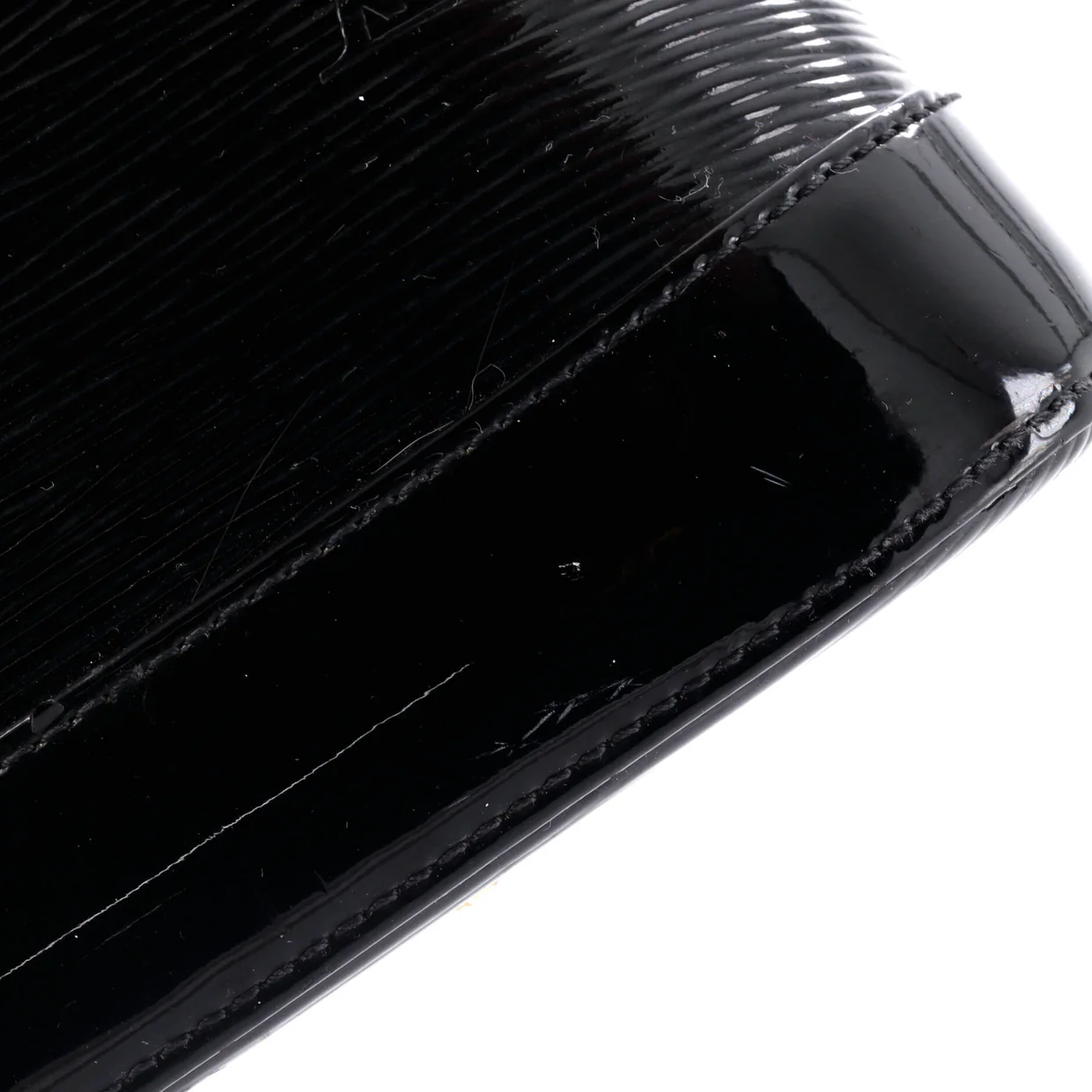 Alma Handbag Electric Epi Leather MM - Deep Luxury