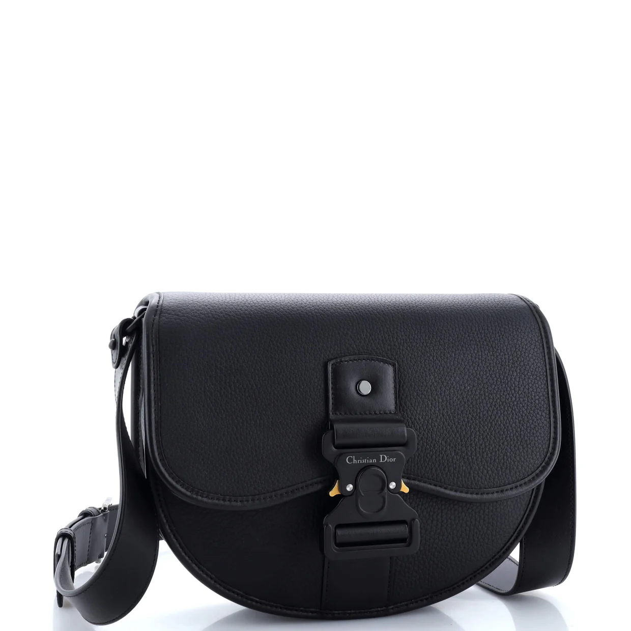 Gallop Flap Messenger Bag Leather Medium - Deep Luxury