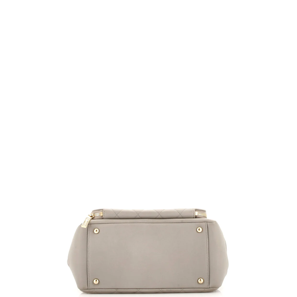 Business Affinity Tote Quilted Caviar Small - Deep Luxury