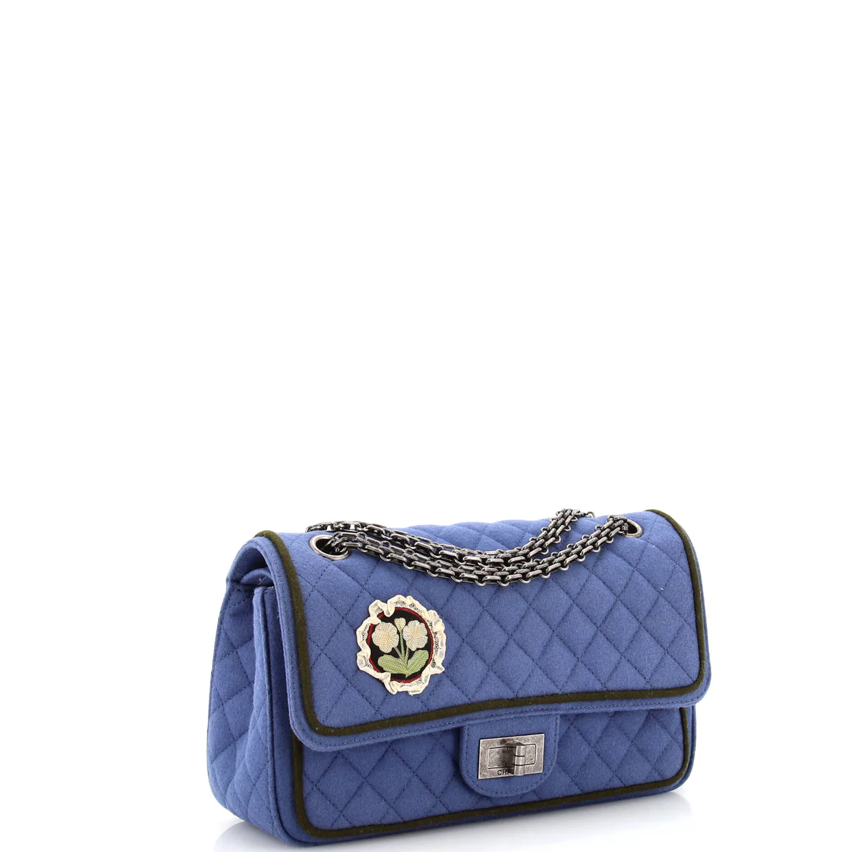 Paris-Salzburg Reissue 2.55 Flap Bag Quilted Wool 225 - Deep Luxury