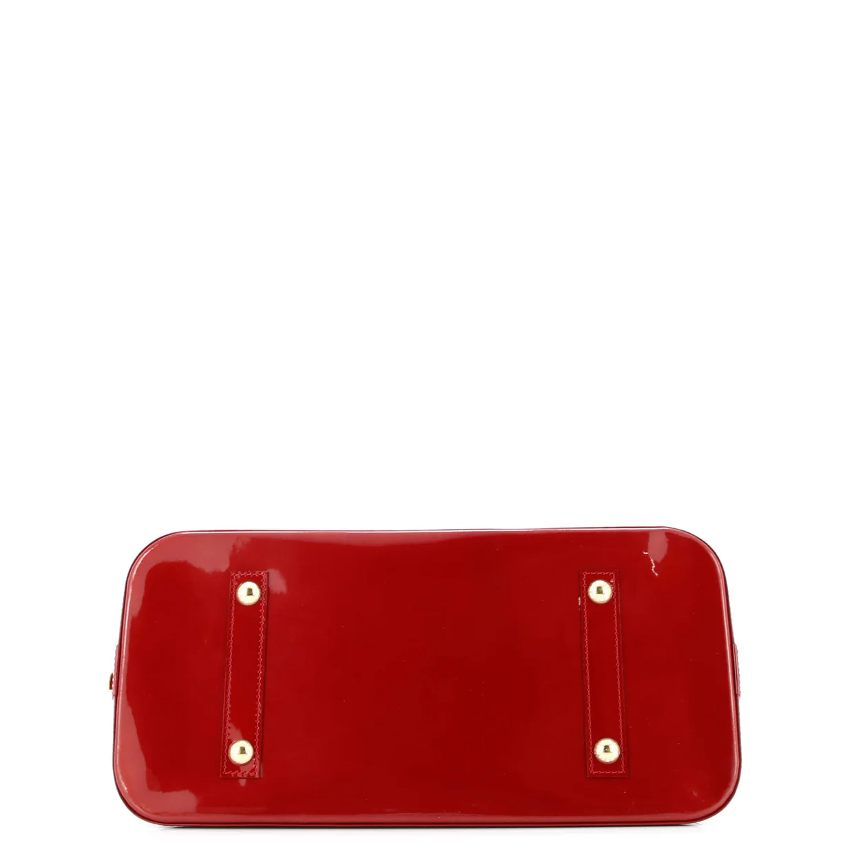 Alma Handbag Monogram Vernis GM - Deep Luxury