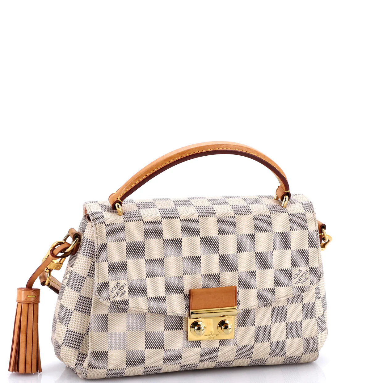 Croisette Handbag Damier - Deep Luxury