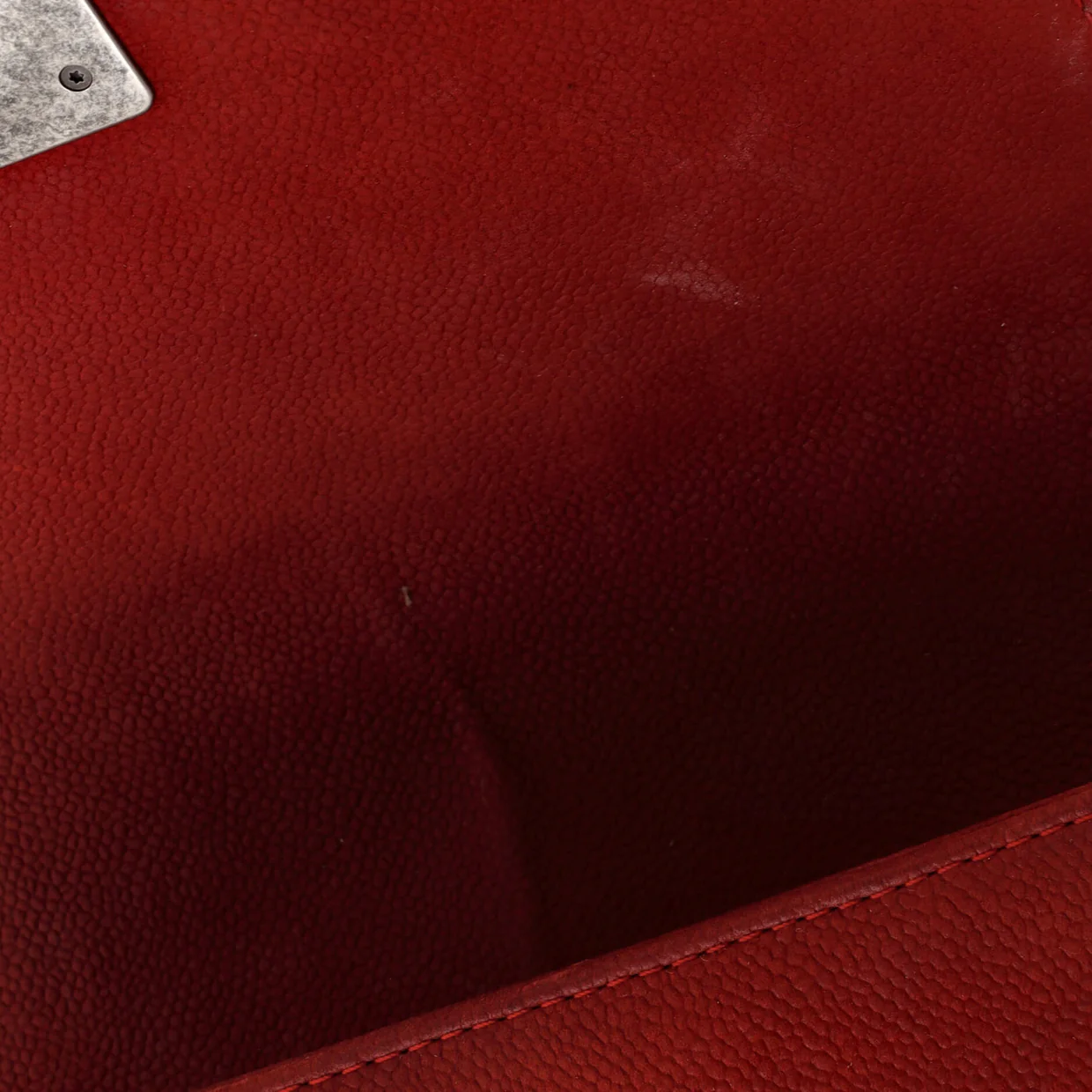 Boy Flap Bag Quilted Matte Caviar Old Medium - Deep Luxury