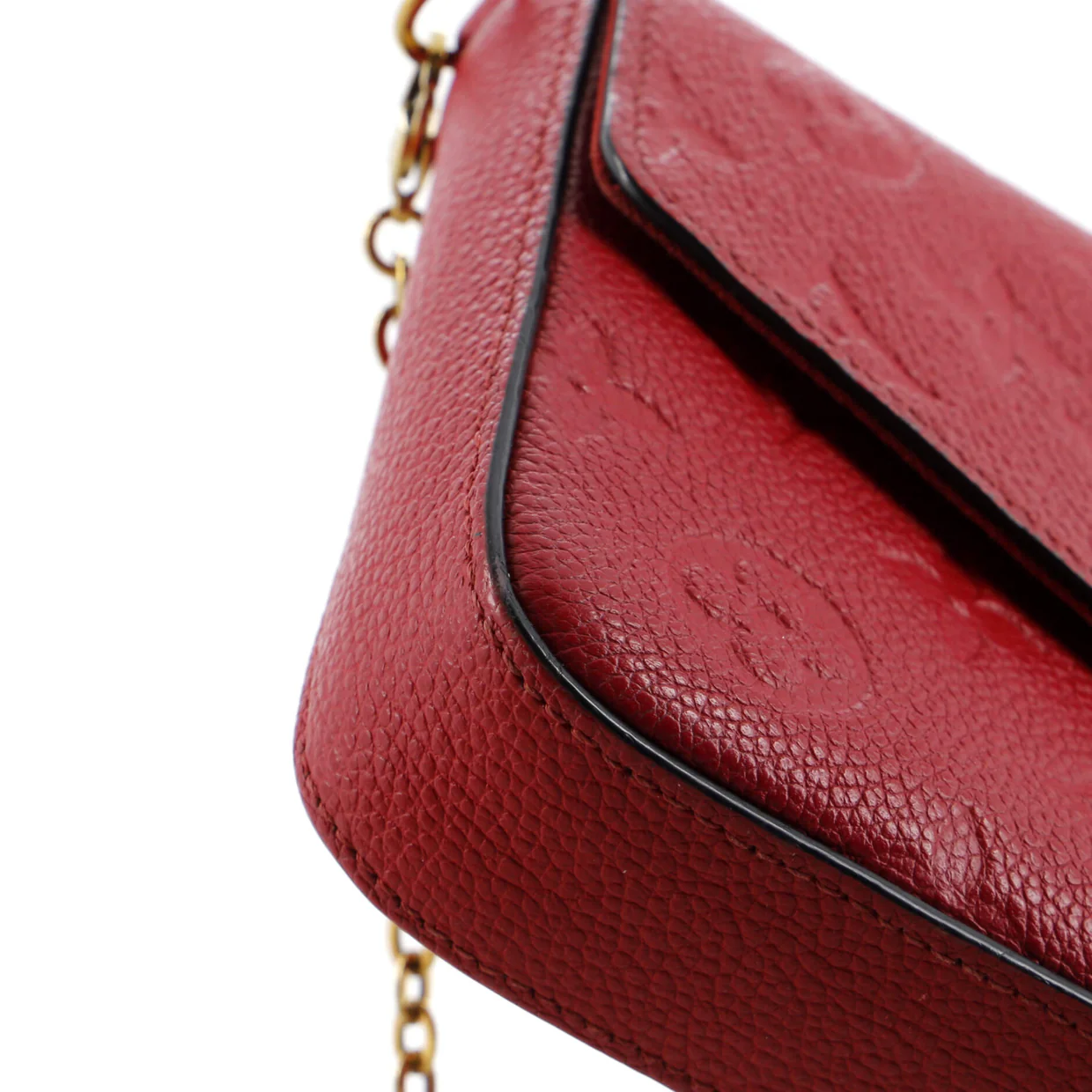 Felicie Pochette Monogram Empreinte Leather - Deep Luxury