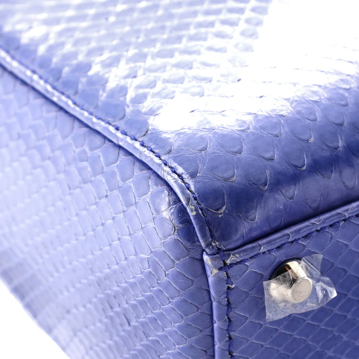 Lady Dior Chain Bag Python Mini - Deep Luxury