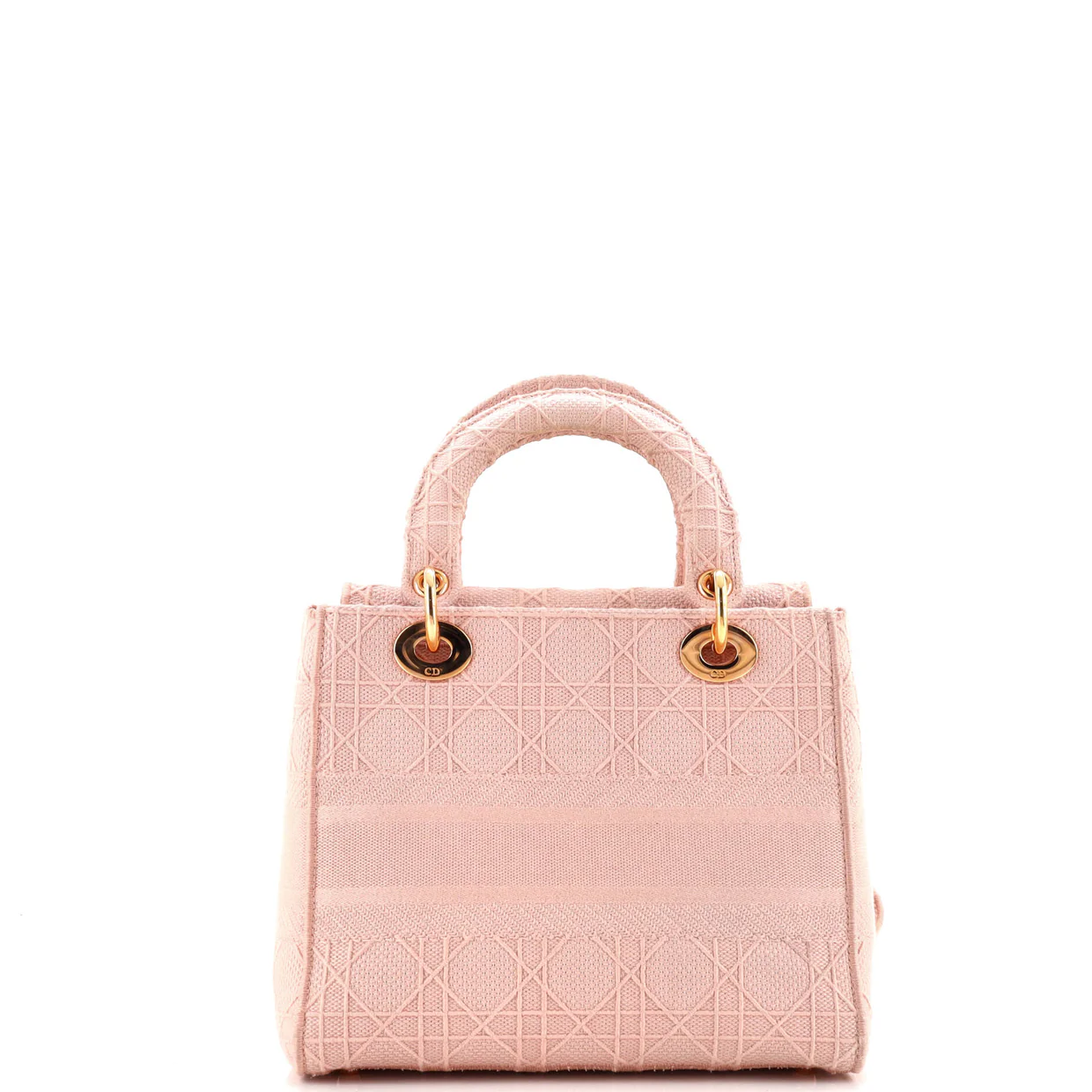 Lady D-Lite Bag Cannage Embroidered Canvas Medium - Deep Luxury