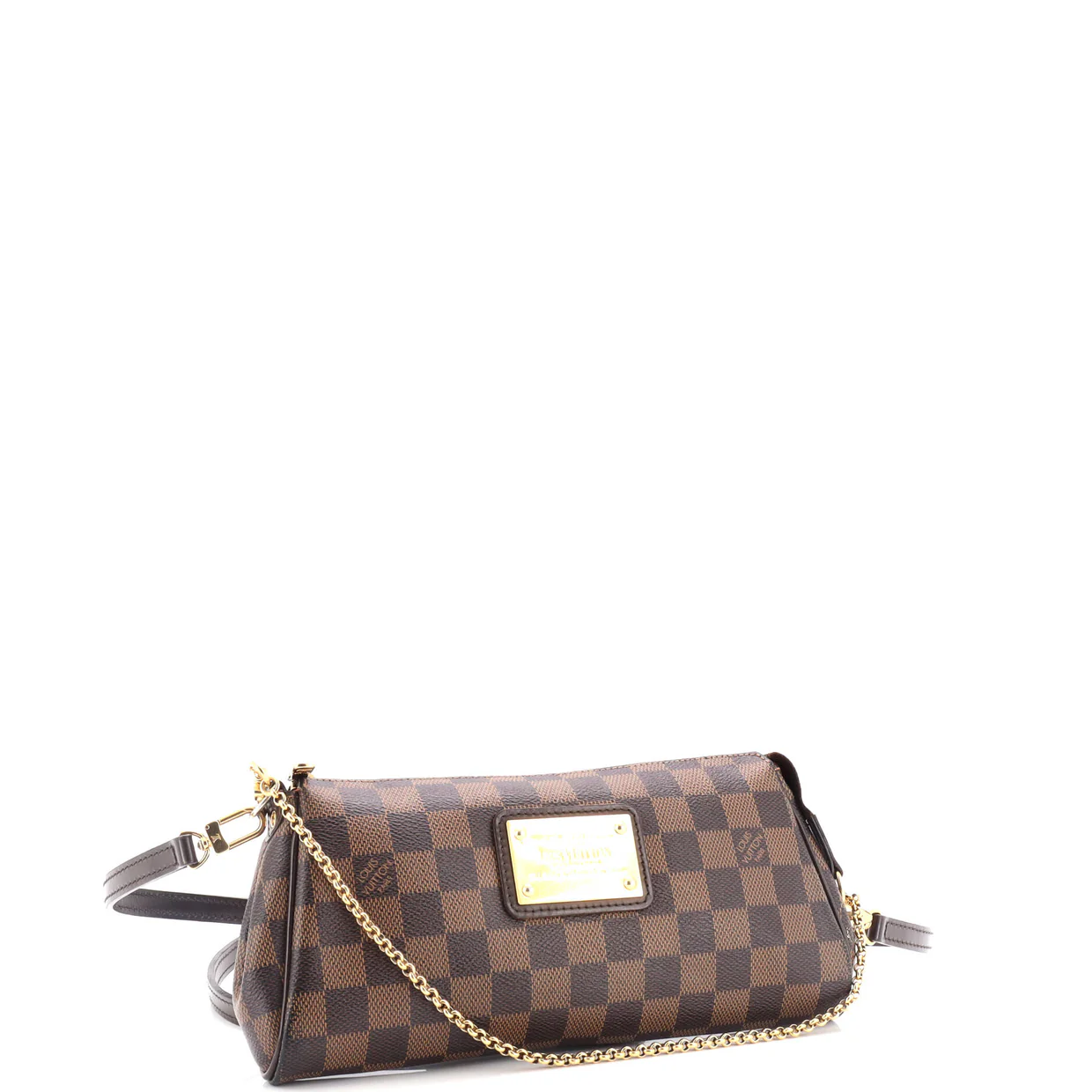 Eva Handbag Damier - Deep Luxury