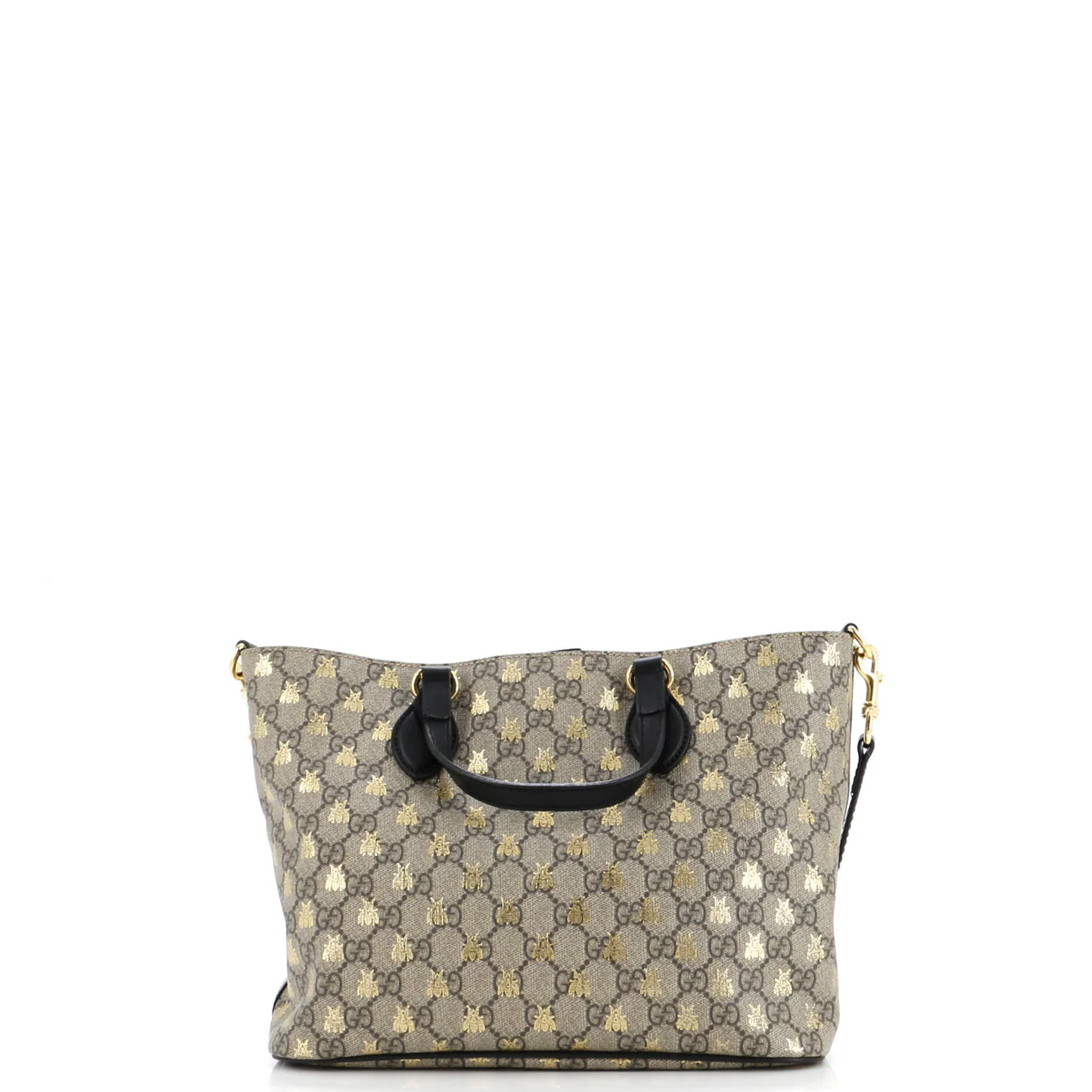 Convertible Soft Tote Printed GG Coated Canvas Small - Deep Luxury