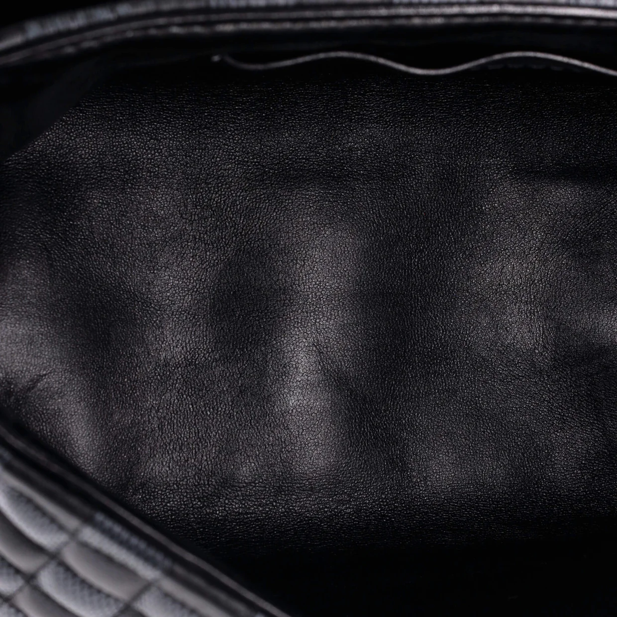 Twist Handbag Damier Quilted Calf Leather MM - Deep Luxury