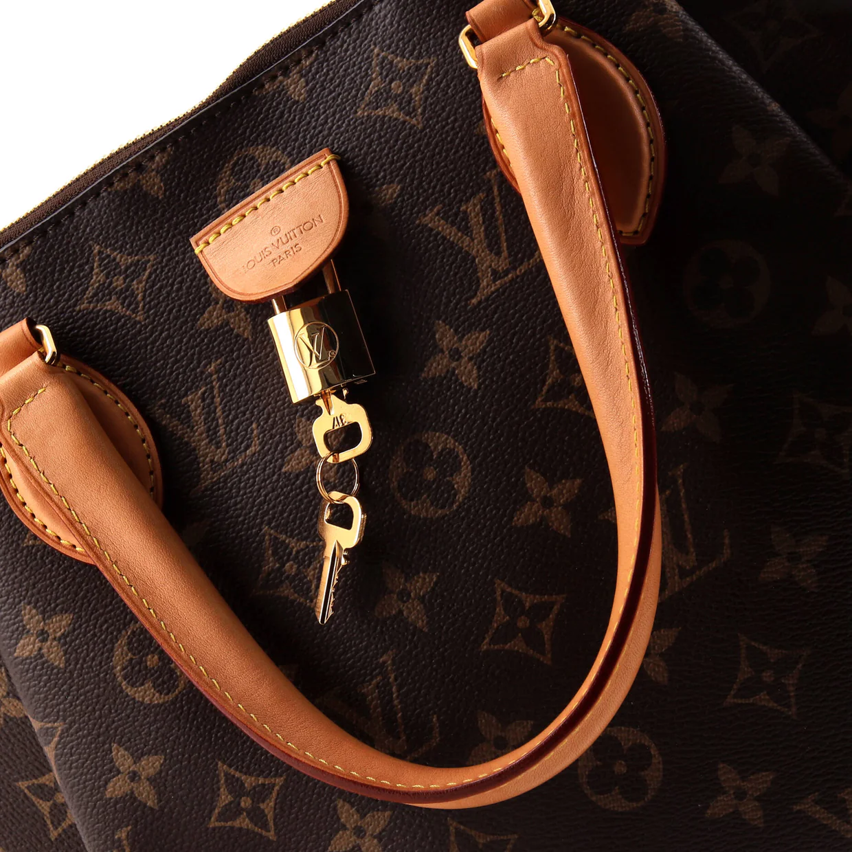 Rivoli Handbag Monogram Canvas MM - Deep Luxury