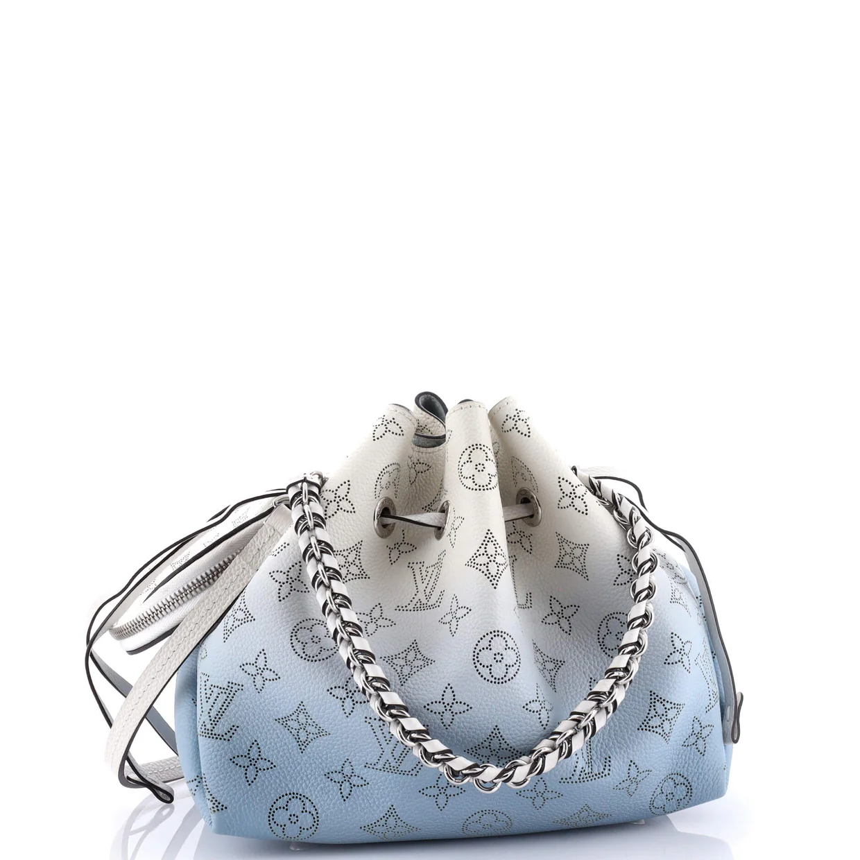 Bella Bucket Bag Gradient Mahina Leather - Deep Luxury
