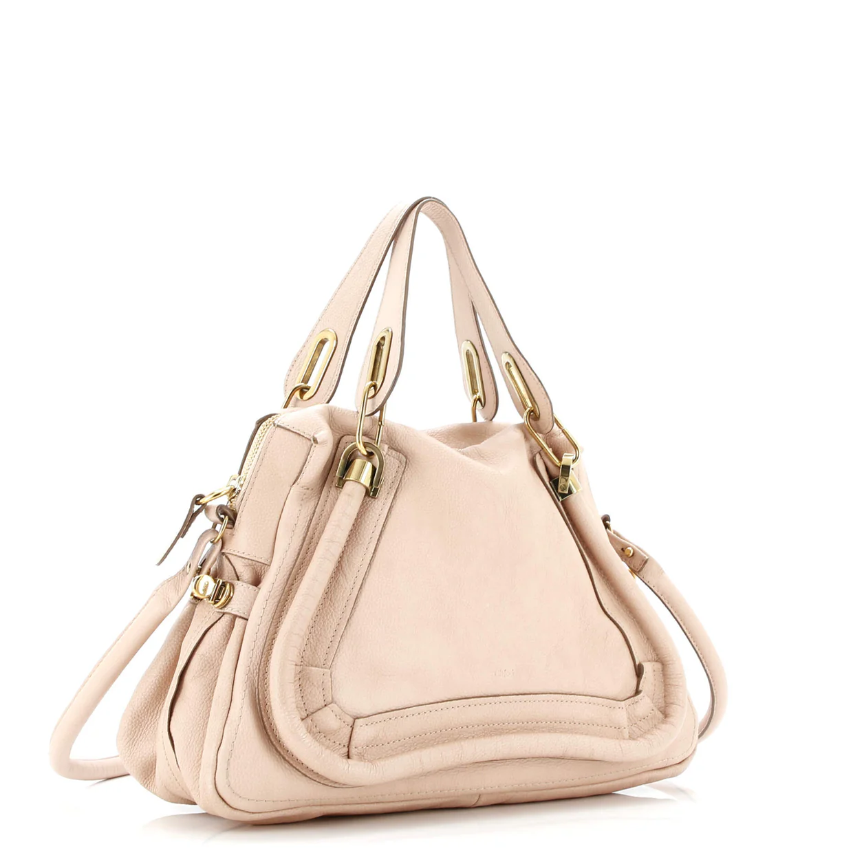 Paraty Top Handle Bag Leather Medium - Deep Luxury