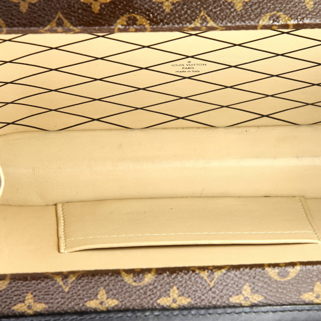 Petite Malle Handbag Monogram Canvas - Deep Luxury