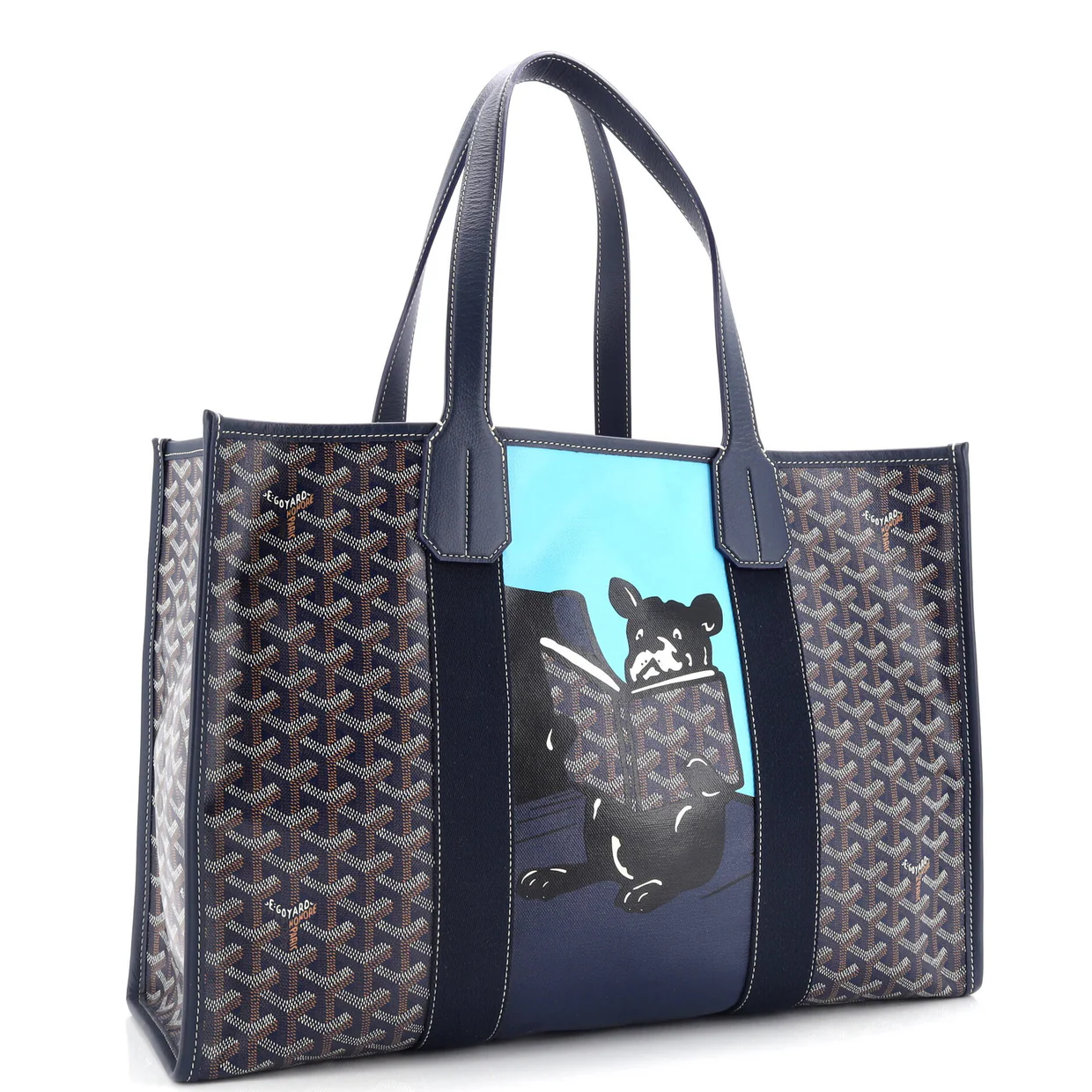 Villette Tote Printed Coated Canvas MM - Deep Luxury