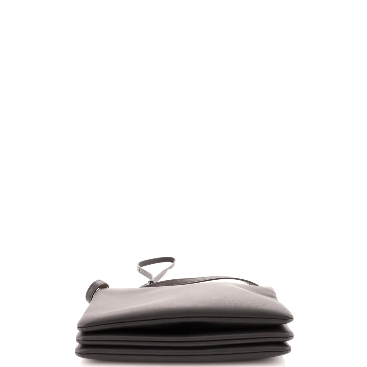 Trio Crossbody Bag Leather Large - Deep Luxury