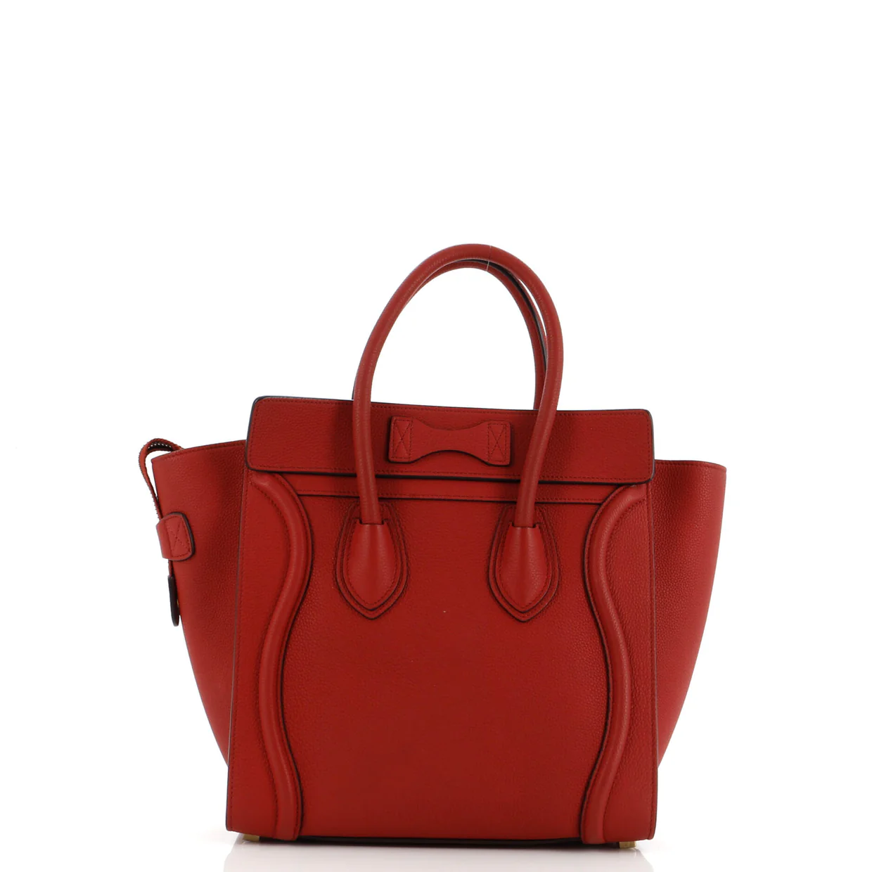 Luggage Bag Grainy Leather Micro - Deep Luxury