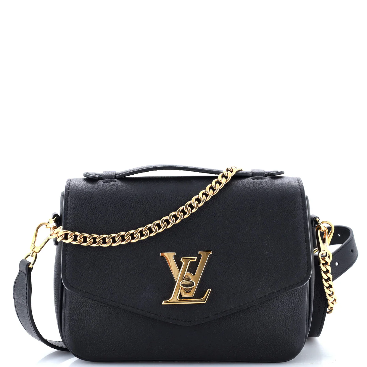 Oxford Lockme Handbag Leather - Deep Luxury