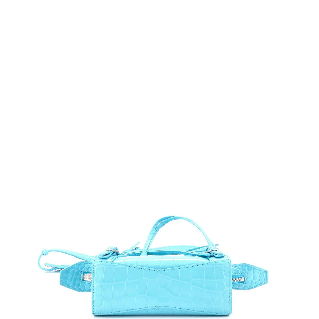 Neo Classic City Bag Crocodile Embossed Leather Nano - Deep Luxury