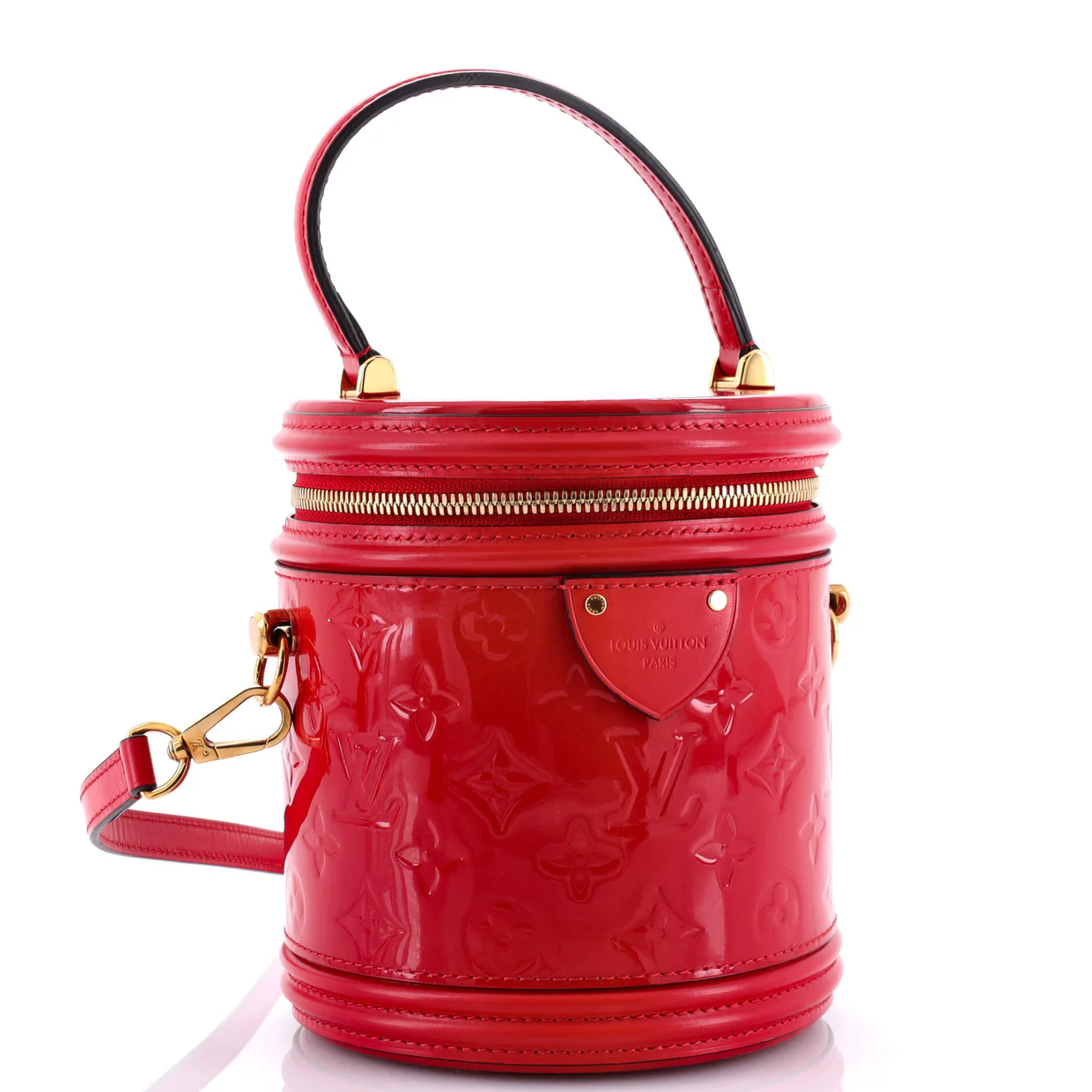 Cannes Handbag Monogram Vernis - Deep Luxury