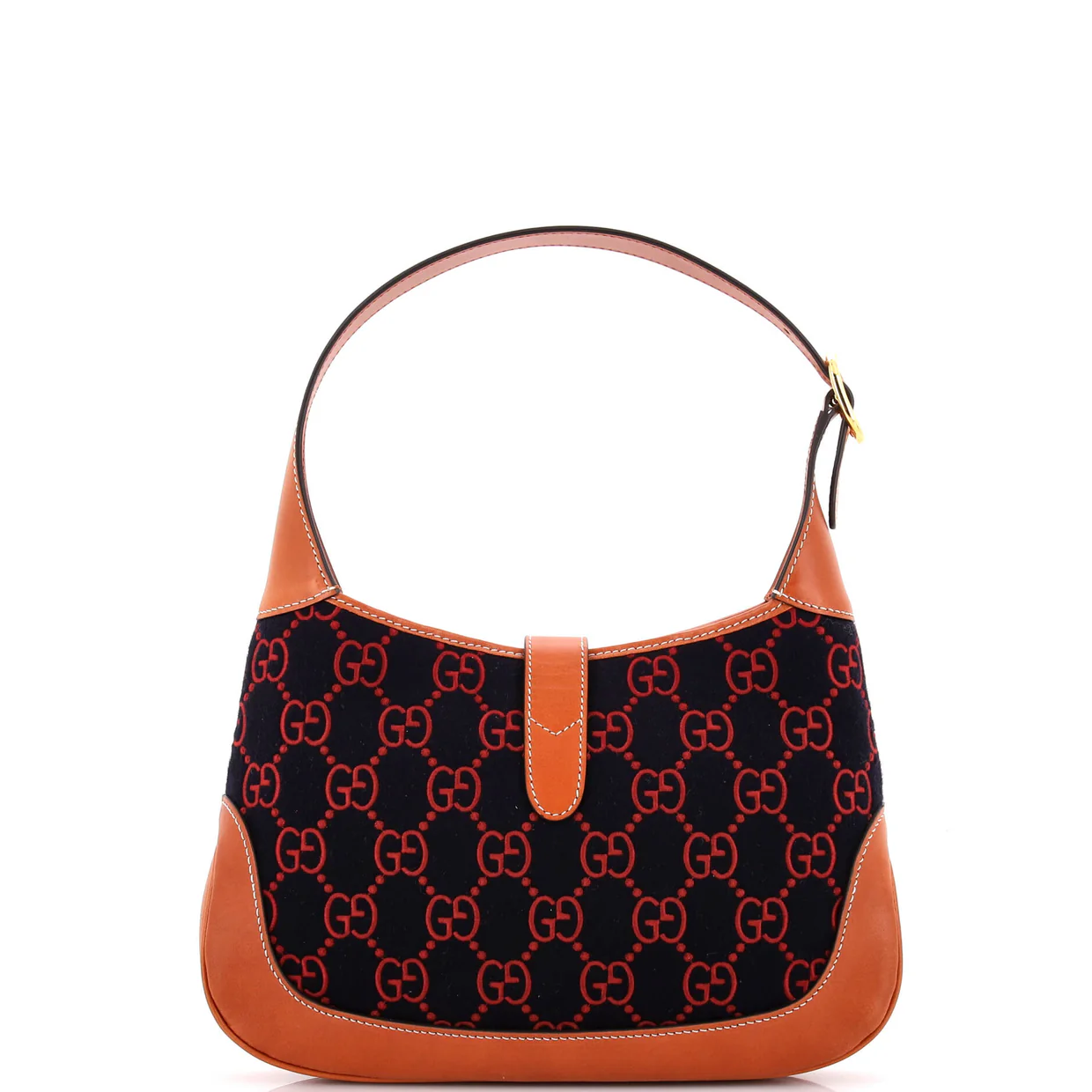 Jackie 1961 Hobo GG Embroidered Wool Small - Deep Luxury