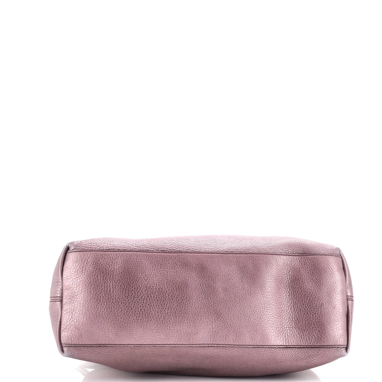 Soho Chain Strap Shoulder Bag Leather Medium - Deep Luxury